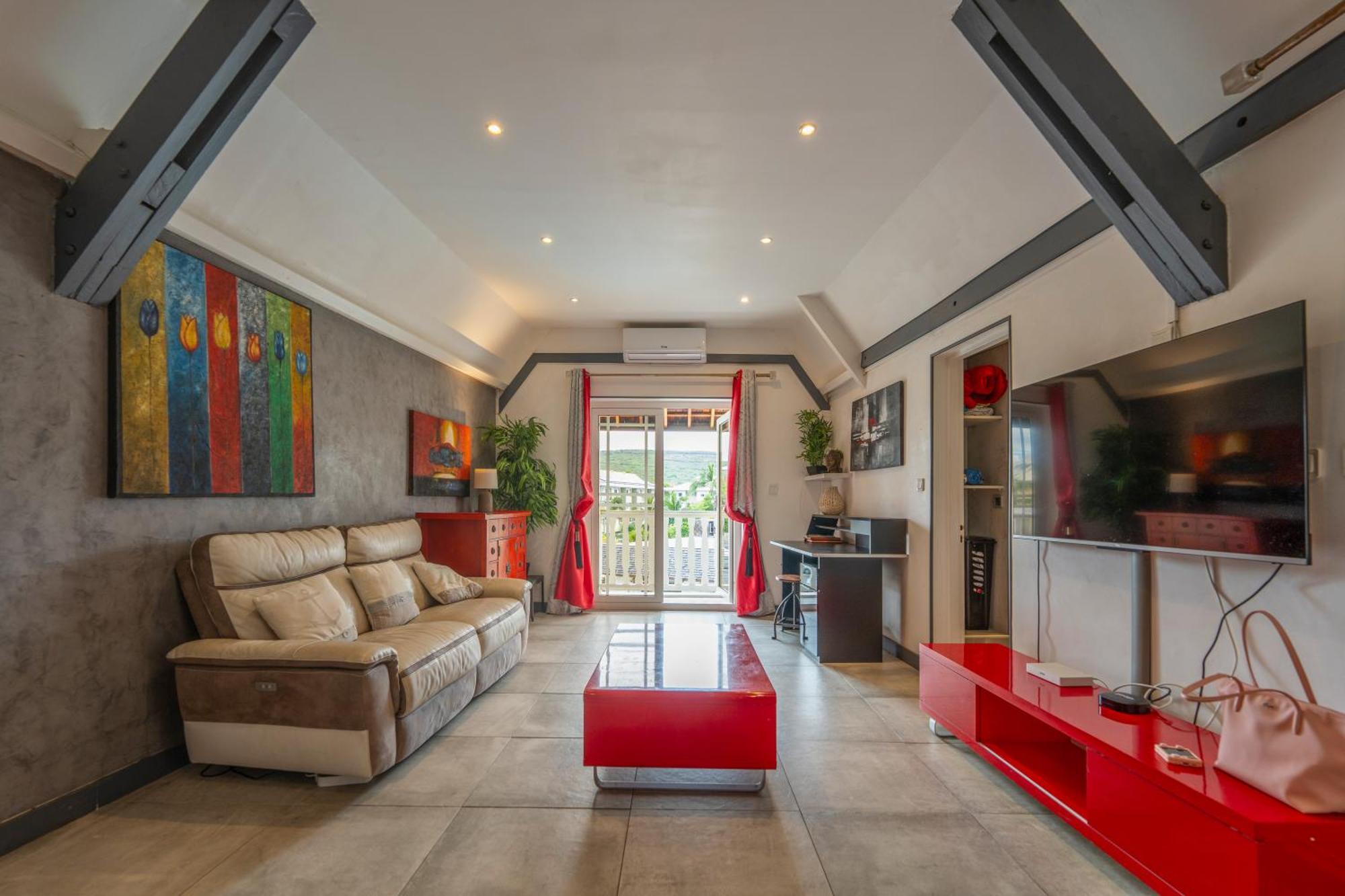 Apartament Le Flamboyant Saint-Gilles Les Bains Zewnętrze zdjęcie