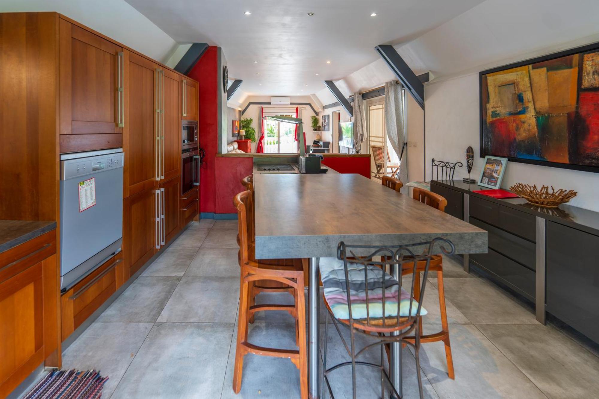 Apartament Le Flamboyant Saint-Gilles Les Bains Zewnętrze zdjęcie