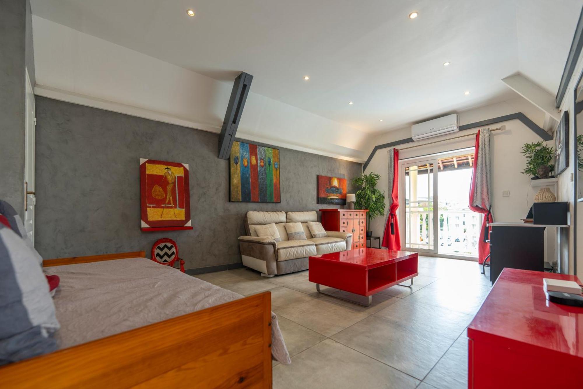 Apartament Le Flamboyant Saint-Gilles Les Bains Zewnętrze zdjęcie